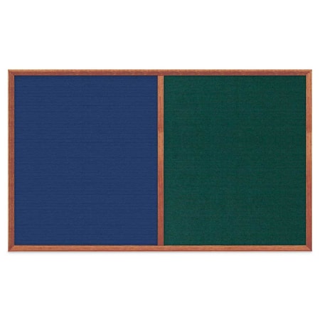 United Visual Products Slim Style Indoor Enclosed Corkboard, 18 UV501SCH-WHITE-AMETHY